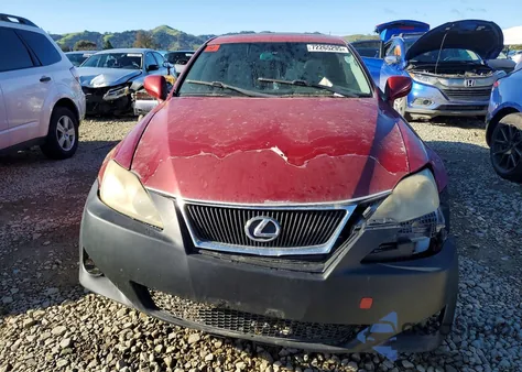 2006 Lexus Is 350 из США, поврежденный, VIN JTHBE262862000158